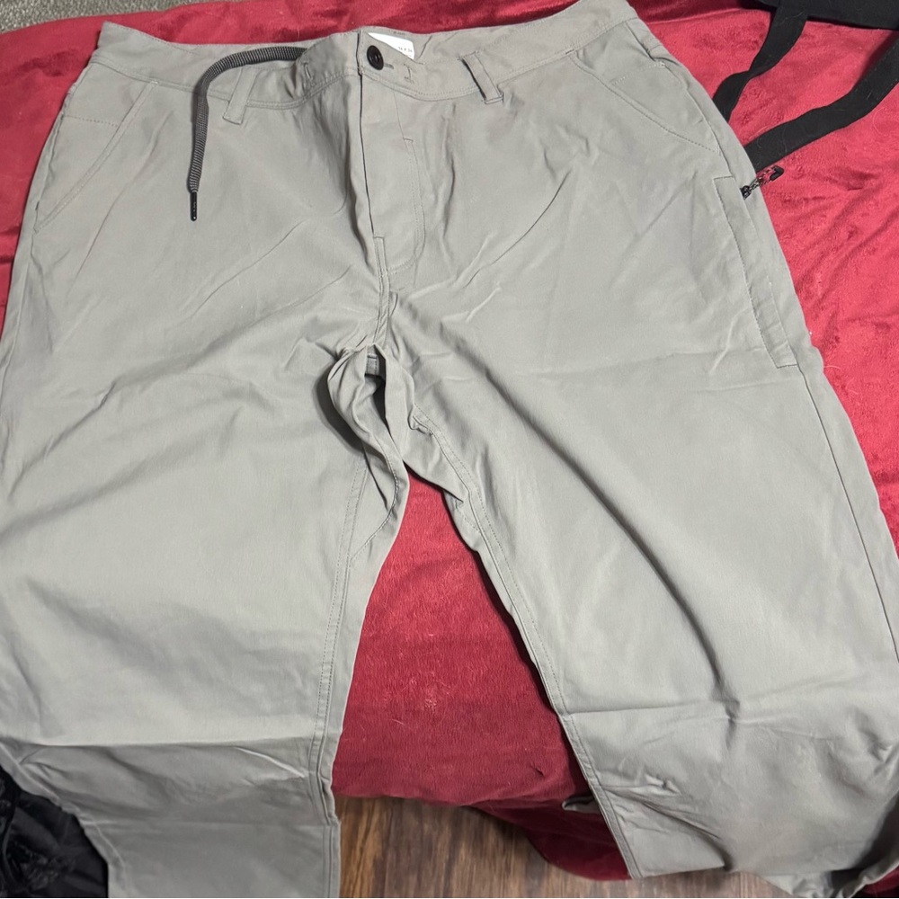 Men's Gray Casual Pants